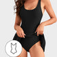 👙Ultima occasione: 50% DI SCONTO💃 Costume intero da donna con controllo addominale e chiusura con nodo