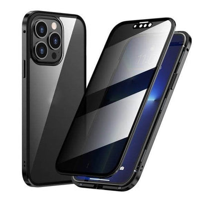 ✨  LETZTER TAG VENDITA 50% di sconto ✨ Custodia magnetica per iPhone con vetro protettivo e cornice metallica