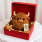 🎅Weihnachtsvorverkauf 50 % RABATT🎁Plüschtier Highland Cow zur emotionalen Unterstützung🎉