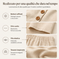✨ Set da 2 pezzi – top ampio e pantaloni comodi – tessuto morbido, elastico in vita e abbinabile in mille modi – indossabili separatamente o insieme – adatti a ogni occasione