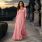 🏆👗 Abito midi a balze con dettaglio a forma di cuore – Taglio ad A che valorizza la silhouette, tessuto leggero e grazioso dettaglio a forma di cuore – Perfetto per i viaggi e le feste, spedizione gratuita