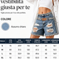 🌟 Il look che tutti cercano – da noi con uno sconto del 50%! ⌛ Offerta a tempo limitato – Shorts in denim strappato con strass da donna