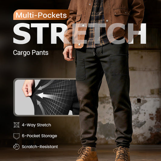 👖50% DI SCONTO🛠️MultiPants – Pantaloni cargo resistenti, multitasche e altamente elasticizzati 2