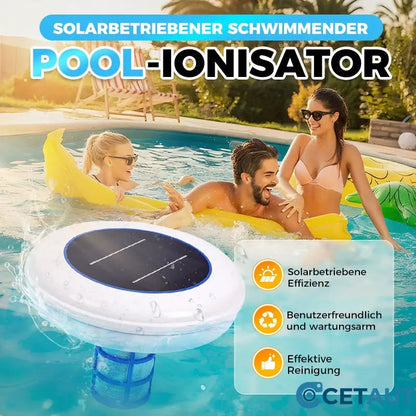 🌞Piscina cristallina – senza prodotti chimici, con energia solare! ionizzatore galleggiante per piscine alimentato a energia solare
