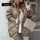 ❄️ Winter Sale:50% Rabatt❄️Damen Midi-Parka mit Strickärmeln✈️Kostenloser Versand✈️