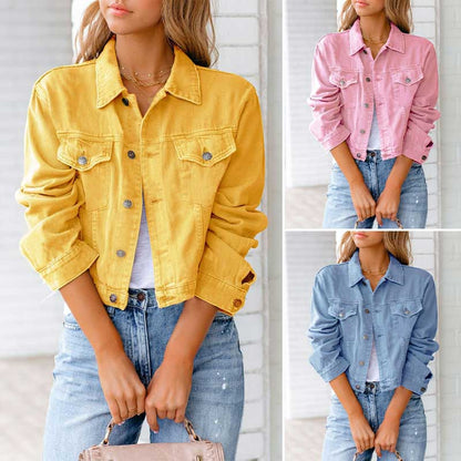 🌙 Heute um Mitternacht vorbei – verpassen Sie es nicht, sonst warten Sie ein Jahr! Farbenfrohe Jeansjacke