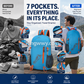 🔥 Soldes exceptionnelles – 50 % DE RÉDUCTION ! 🔥 Sac à dos de camping ultra-léger, pliable et imperméable – moins d'un kilo, en nylon résistant aux déchirures, se replie dans sa propre poche – idéal pour les randonnées, les voyages et le camping 🎒