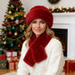 🧣 60% DI SCONTO! 🎁 Cappello Invernale + Sciarpa in Pelliccia – Caldo, Elegante & Set Regalo Limitato (Solo 29) ❄️