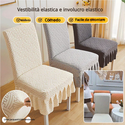 Set di fodere per sedie da pranzo