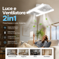 💡⏰ Ultimo Giorno | Ventilatore Soffitto Moderno 2in1 LED -50%
