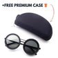 🕶️ SCONTO DEL 50% IN QUESTO MOMENTO! 🌞 Occhiali da sole rotondi polarizzati con lenti a tonalità regolabile – Protezione UV400, leggeri e resistenti ai graffi ✨