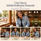 Giacca da donna in denim con patchwork di pizzo floreale dal taglio ampio