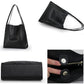 bulgaranest Borsa a tracolla grande in pelle PU | Ampia capacità | 5 colori | Borsa da donna