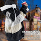 🔥Sconto inizio inverno - 50% di sconto🎅Nuovo cappotto in cotone a contrasto 2025🐑