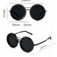 🕶️ SCONTO DEL 50% IN QUESTO MOMENTO! 🌞 Occhiali da sole rotondi polarizzati con lenti a tonalità regolabile – Protezione UV400, leggeri e resistenti ai graffi ✨