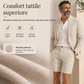 👔🩳 Set completo da due pezzi lussuoso ed elegante, adatto a tutte le occasioni🔥 (Realizzato in tessuto fresco come il ghiaccio, leggero e traspirante)🔥