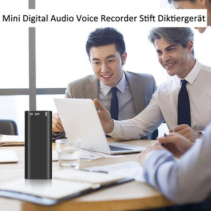 Registratore Vocale Mini: Cattura ogni suono con precisione intelligente e compatta 🎙️