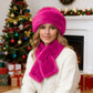 🧣 60% DI SCONTO! 🎁 Cappello Invernale + Sciarpa in Pelliccia – Caldo, Elegante & Set Regalo Limitato (Solo 29) ❄️