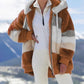🔥Sconto inizio inverno - 50% di sconto🎅Nuovo cappotto in cotone a contrasto 2025🐑