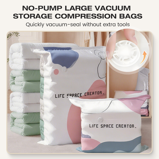 🛏️⏳-50% !! ⏰Sacchetti sottovuoto senza pompa🗄️