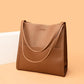 bulgaranest Borsa a tracolla grande in pelle PU | Ampia capacità | 5 colori | Borsa da donna