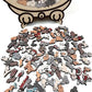 🎁Christmas Sale 50% OFF🎅135-Piece Morandi-Colored Cat Shaped Wooden Jigsaw Puzzle