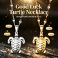 Collana con ciondolo a forma di tartaruga | Porta ricchezza, salute e amore