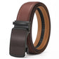 🚀24 hours shipping from UK🚀Leather Ratchet Belt With Adjustable Buckle