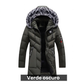 ⏰  Sconto del 50% di cambio stagione – qualità a metà prezzo! ✨Ideale regalo: giacca lunga calda da uomo con cappuccio per clima freddo
