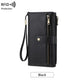 Portafoglio in pelle con blocco RFID da donna