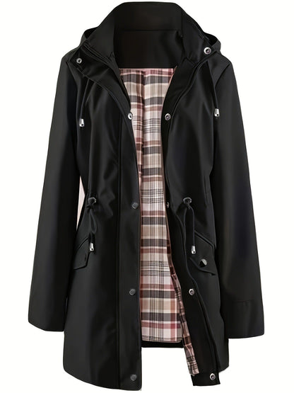 Giacche Casual Monocolore, Cappotti Impermeabili e Antivento, Giacche a Vento con Cappuccio