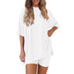 💞PROMOZIONE ULTIMO GIORNO - SCONTO DEL 50%🌸 Completo due pezzi casual estivo da donna💃