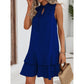 🎉Ultimo giorno della promozione: 50% di sconto 💃 Abito da donna con fiocco e motivo geometrico