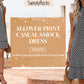 🎉Ultimo giorno della promozione: sconto del 50% 💃 Abito da donna con fiocco e motivo geometrico
