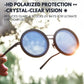 🕶️ SCONTO DEL 50% IN QUESTO MOMENTO! 🌞 Occhiali da sole rotondi polarizzati con lenti a tonalità regolabile – Protezione UV400, leggeri e resistenti ai graffi ✨