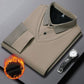Camicia a righe con revers e effetto a due pezzi