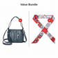 👜 SCONTO DEL 50% ORA! 🎀 Borsa a mano informale in pelle plissettata: pelle morbida, stile versatile e tracolla regolabile ✨