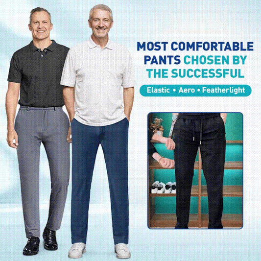 🔥Saldi 2026: 50% di sconto✨💖Pantaloni casual da uomo elasticizzati, comodi e traspiranti