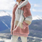 🔥Sconto inizio inverno - 50% di sconto🎅Nuovo cappotto in cotone a contrasto 2025🐑