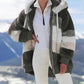 🔥Sconto inizio inverno - 50% di sconto🎅Nuovo cappotto in cotone a contrasto 2025🐑