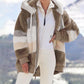 🔥Sconto inizio inverno - 50% di sconto🎅Nuovo cappotto in cotone a contrasto 2025🐑
