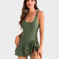 👙Ultima occasione: 50% DI SCONTO💃 Costume intero da donna con controllo addominale e chiusura con nodo