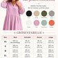 💕Nuovo arrivo: SCONTO DEL 50%👗Abito lungo da donna con scollo a V e pieghe