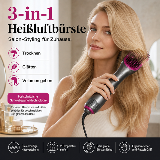 🎉 Offerta speciale di oggi! 💕 Spazzola multifunzionale per lo styling