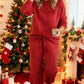 ⏰ Ultimo Giorno di Saldi – SCONTO 50% ✨ Set di 2 Pezzi Pullover Luccicante e Pantaloni da Donna