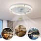 💨🌀 Ventilatore 2 in 1 con luce regolabile e telecomando – silenzioso 🔇💡