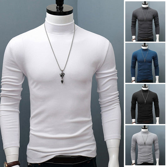 🎅Saldi di Natale - 50% DI SCONTO🎅Maglietta termica in cotone a collo alto