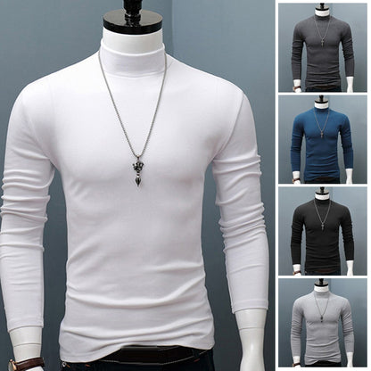 🎅Saldi di Natale - 50% DI SCONTO🎅Maglietta termica in cotone a collo alto