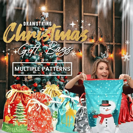 🎅🎁La migliore borsa regalo di Natale con coulisse
