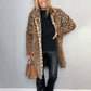 🎉Saldi invernali 49% di sconto🌹Giacca da donna a metà lunghezza con stampa leopardata🥰Spedizione gratuita